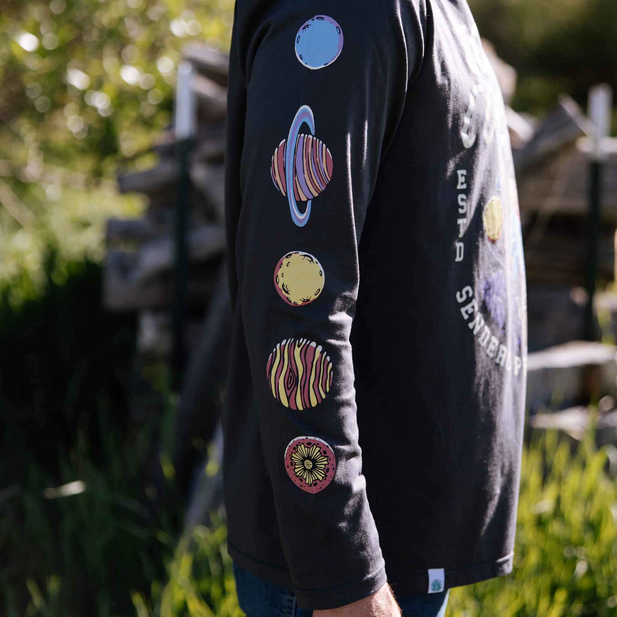 Cosmic Cowboy Long Sleeve T-Shirt - Image 4