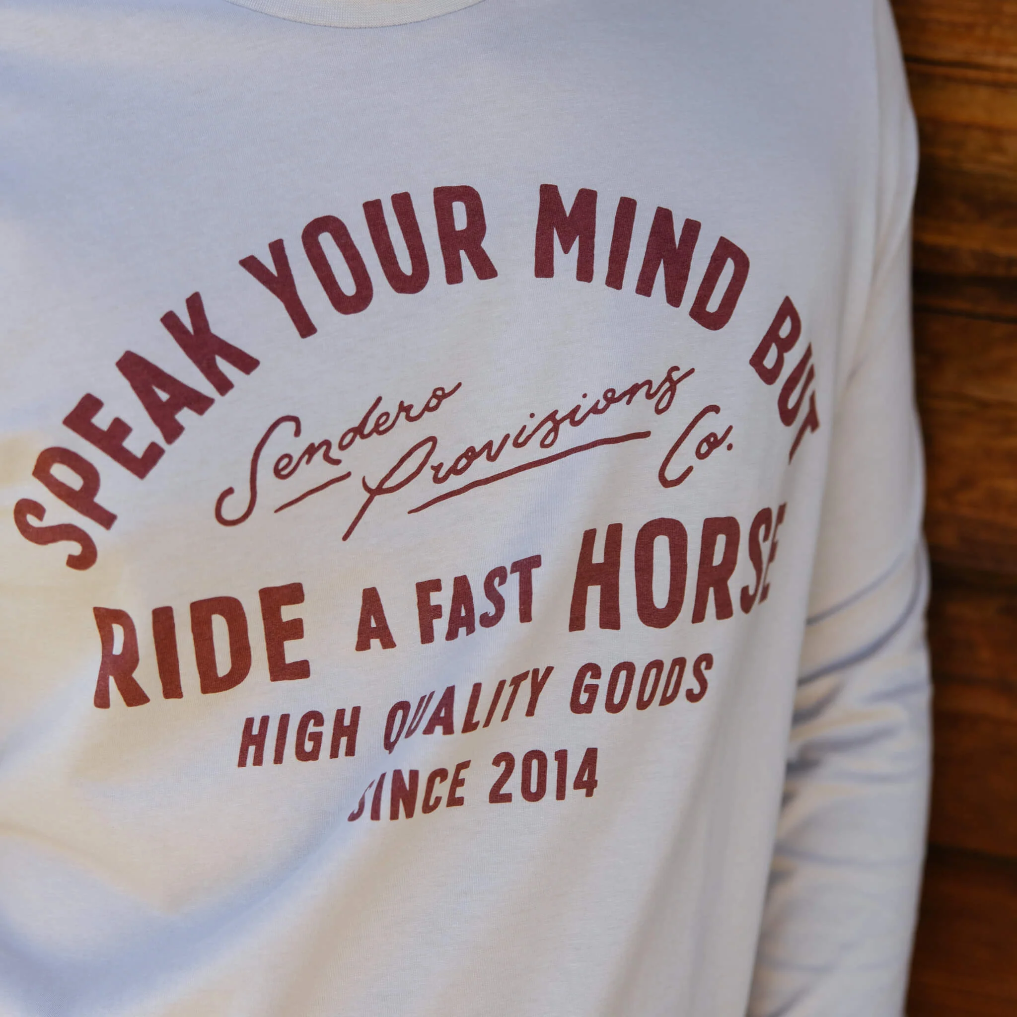 Fast Horse Long Sleeve T-Shirt - Image 3