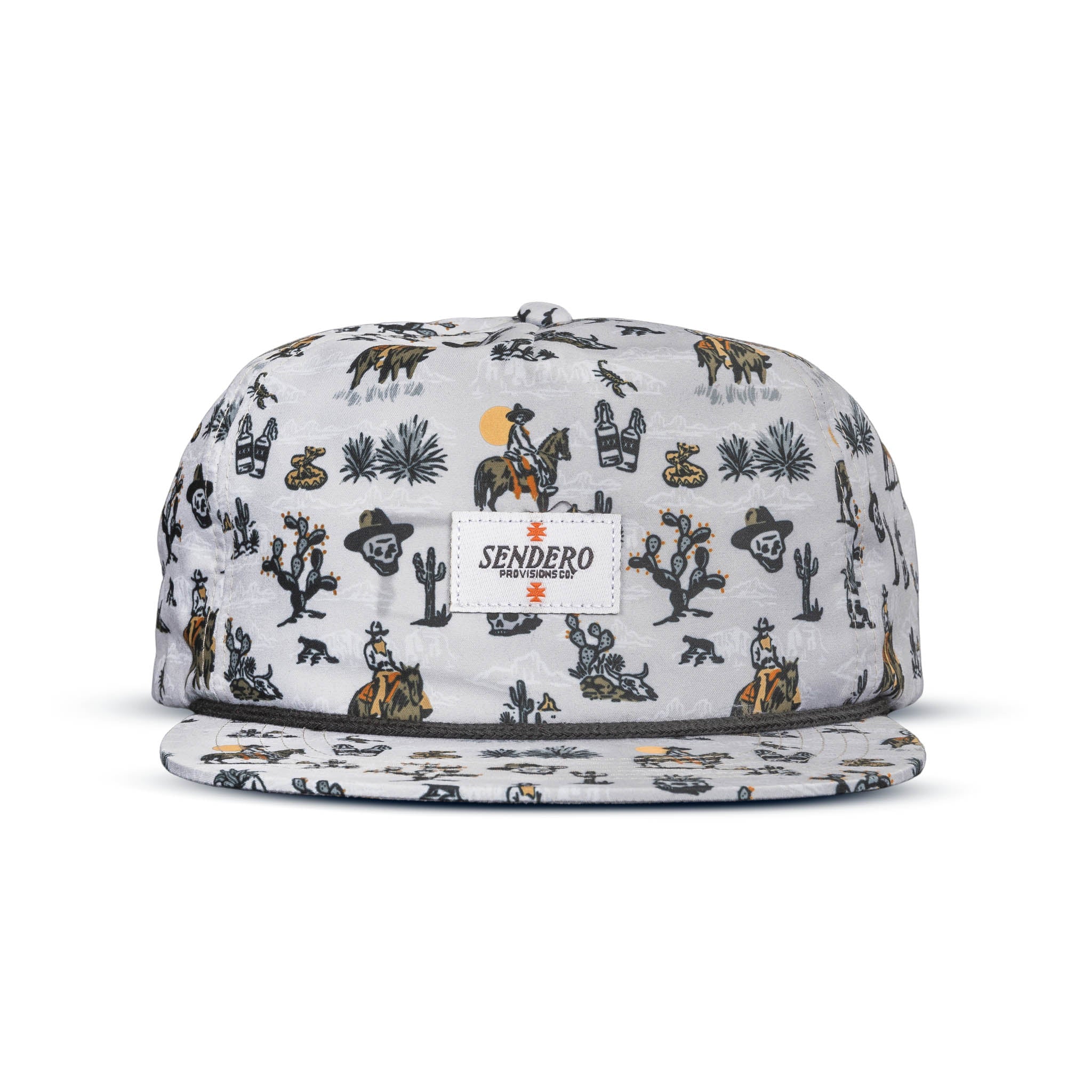 Muertos Print Hat - Image 4