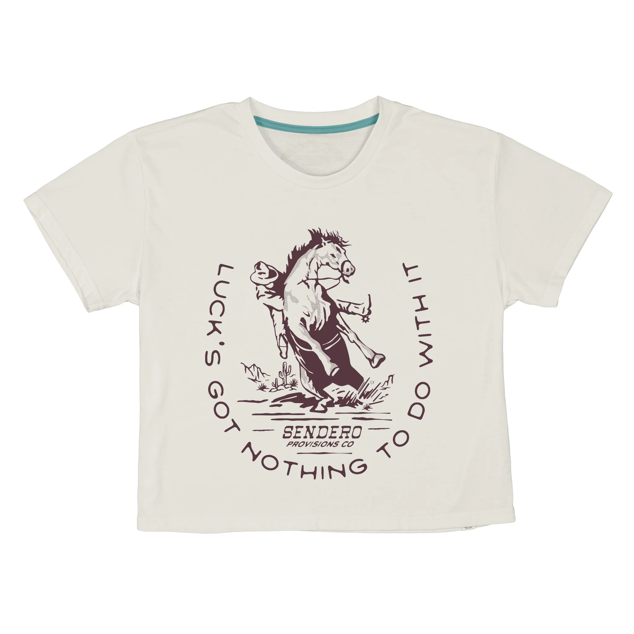 No Luck Boxy Tee - Image 3