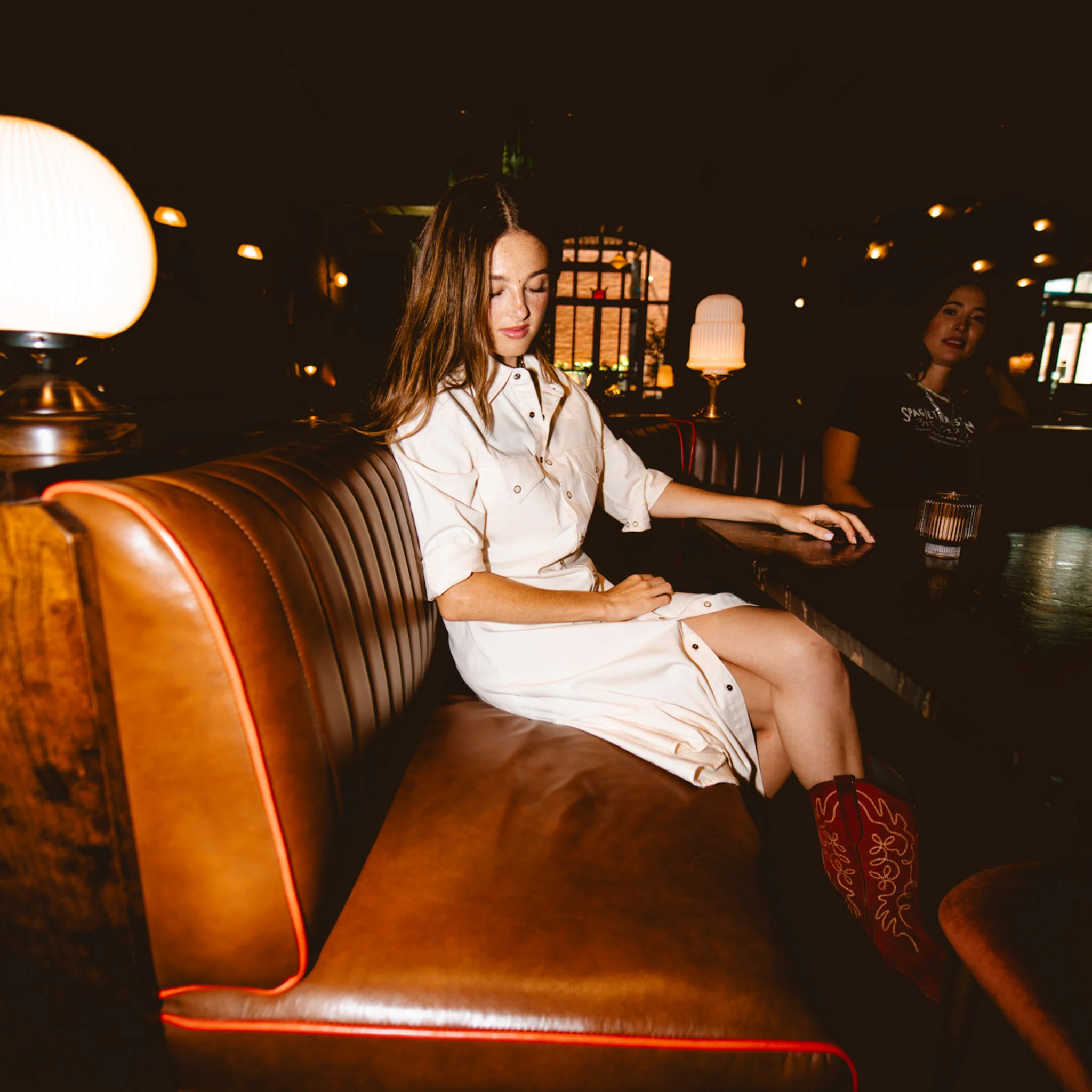 The Annie Pearl Snap Shirtdress - Image 6