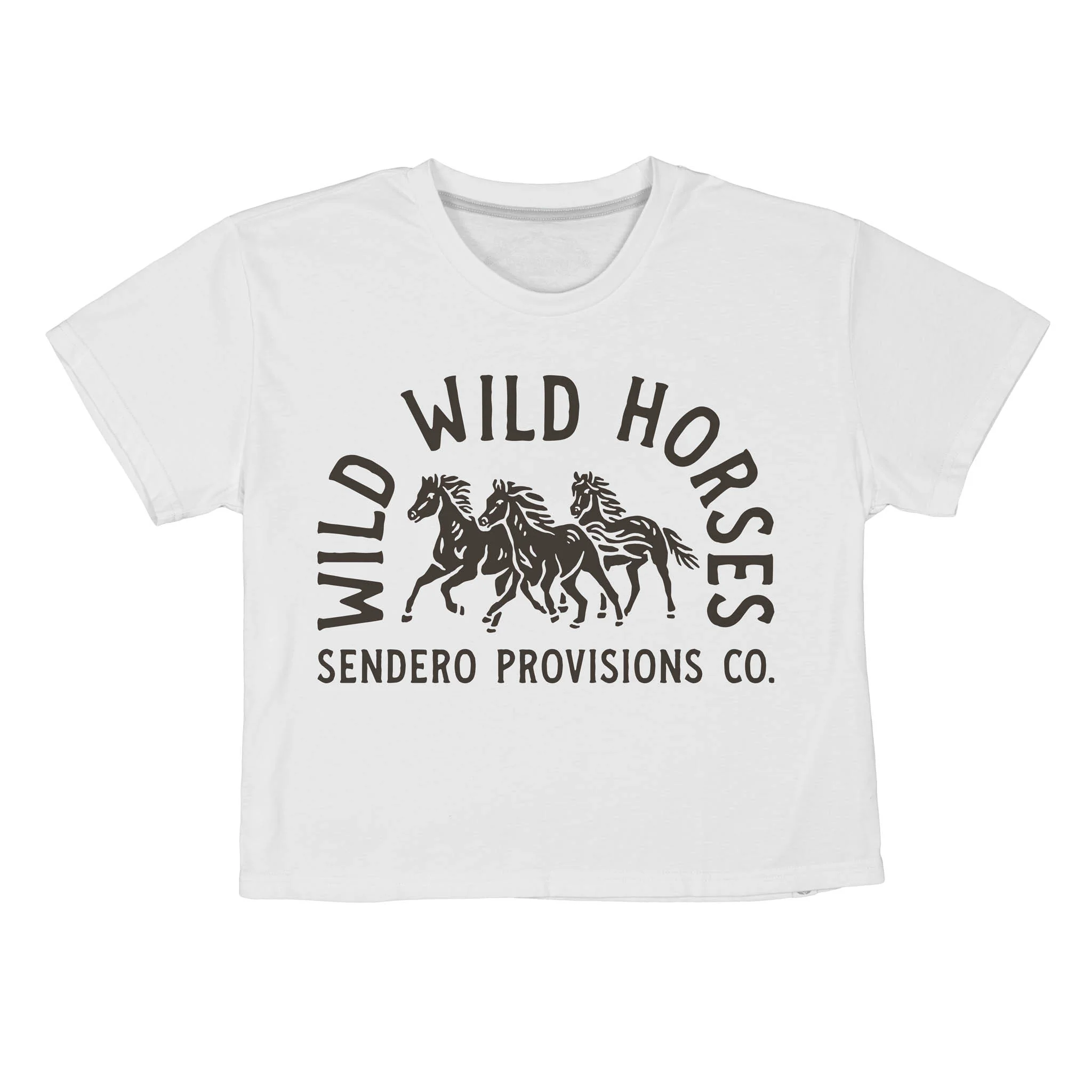 Wild Wild Horses Boxy Tee - Image 3